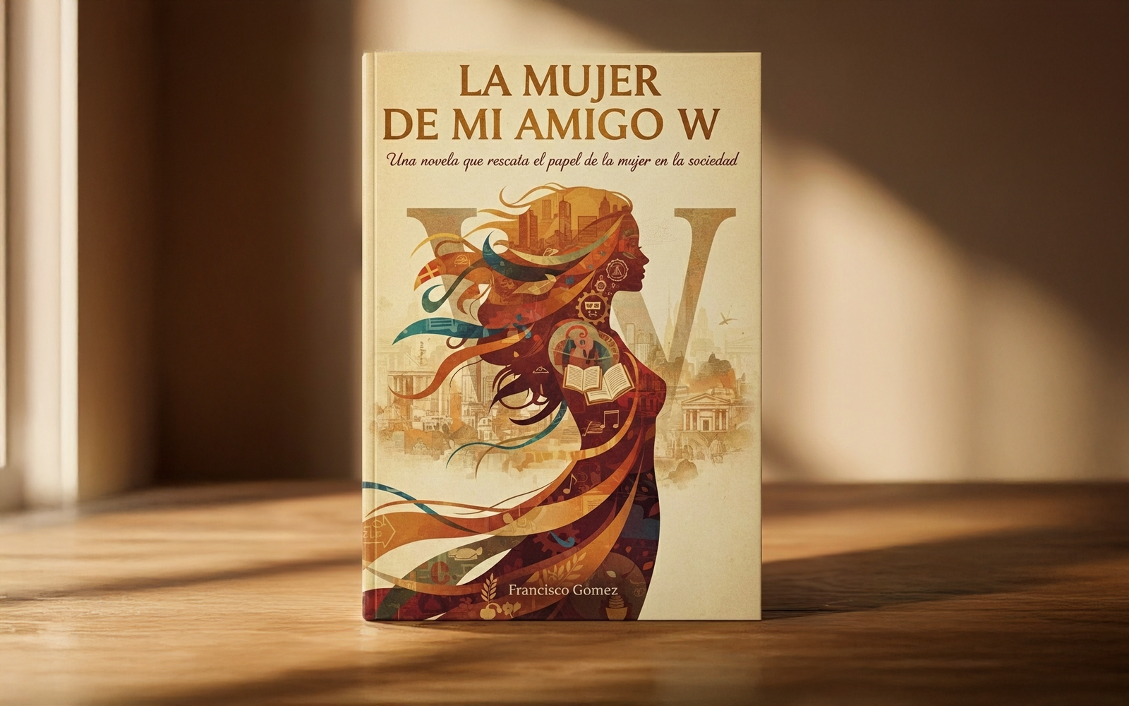 Proyecto de diseño editorial libro de autor con maquetación y portada - Gloria Cárdenas