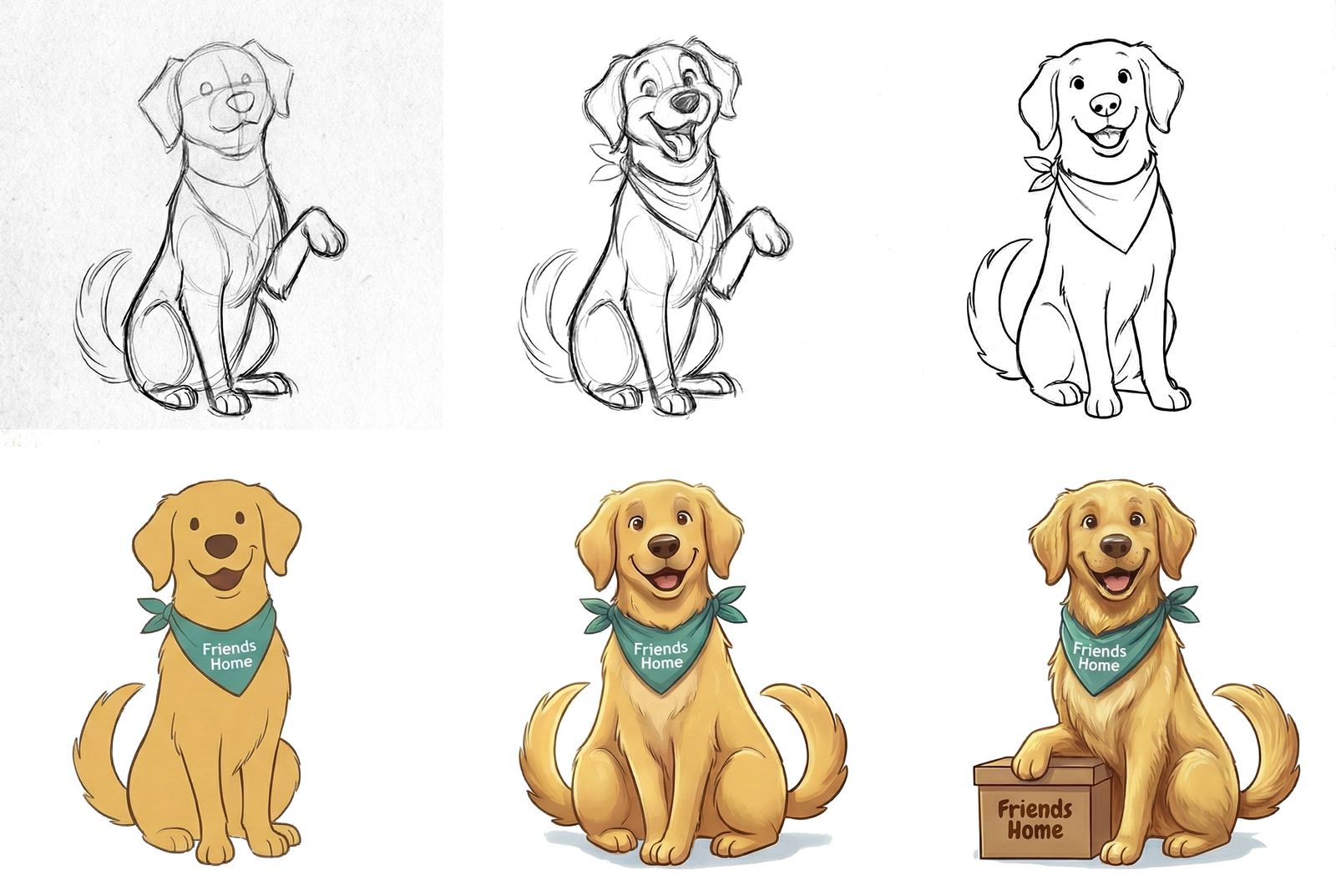 Progetto di personaggio para campaña pubblicitaria - Gloria Cárdenas