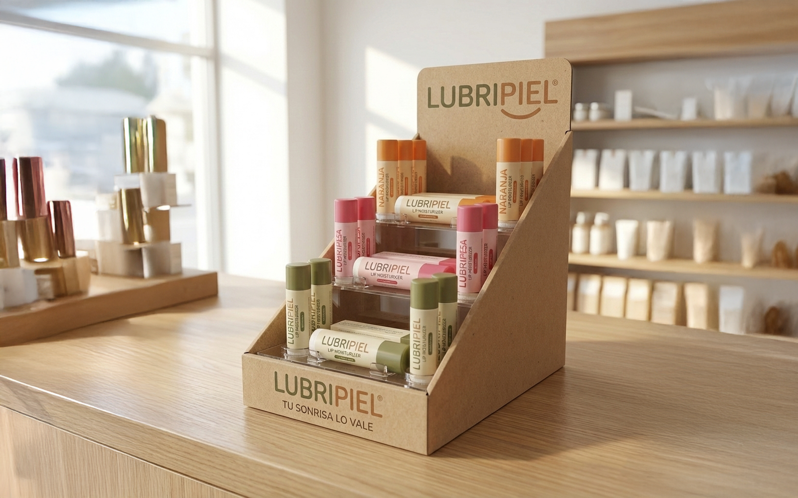 Progetto di display per punto vendita POP - Gloria Cárdenas